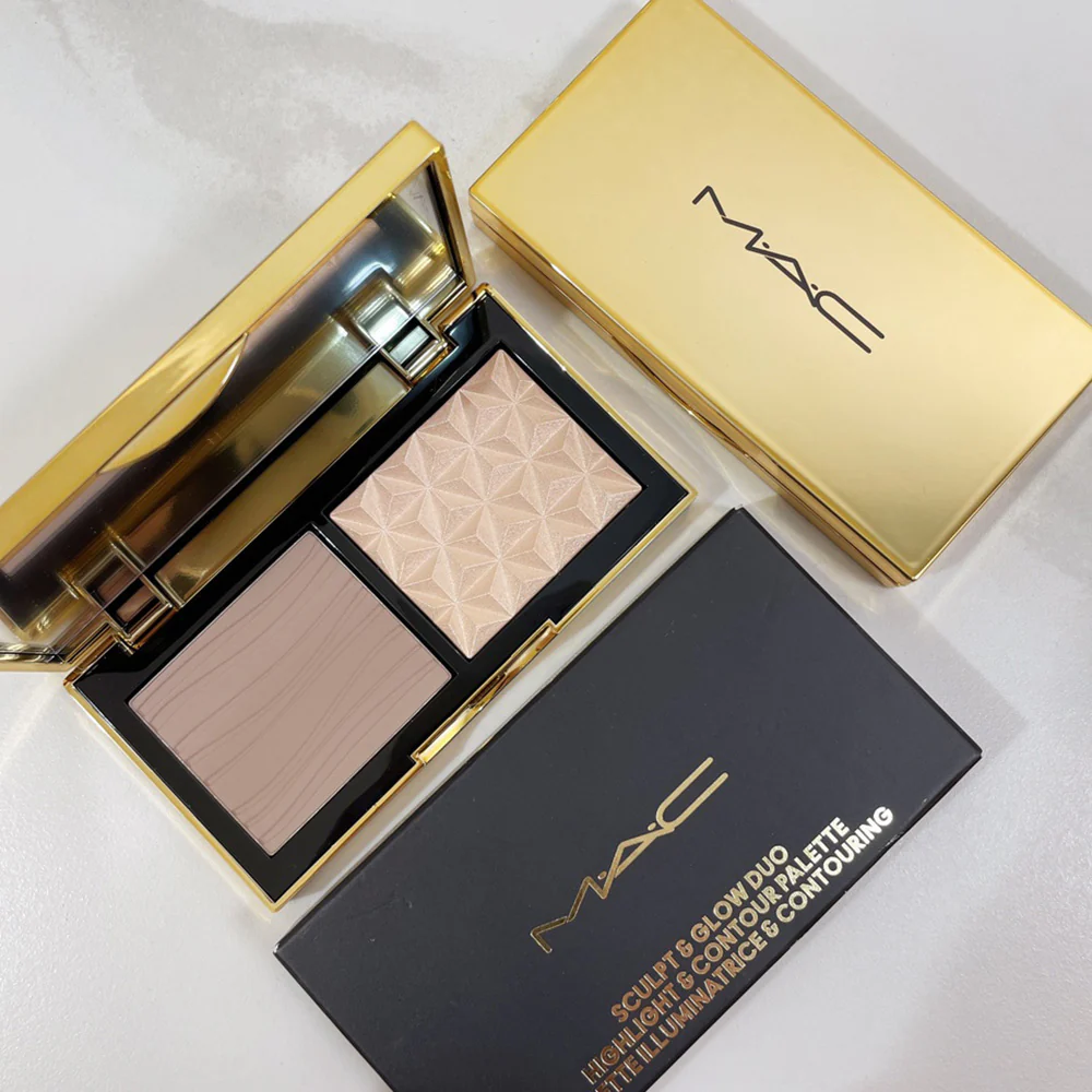 MAC Sculpt & Glow Duo Highlight & Contour Palette - 3.5g - Image 3