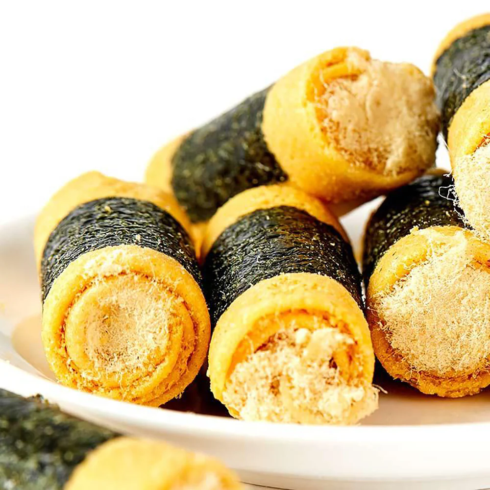 Macau Gift House Seaweed Pork Floss Egg Rolls - 230g - Image 2