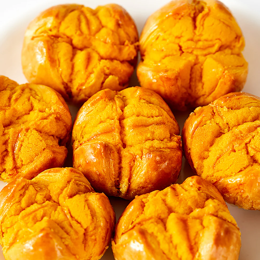 Macau Li Fu Salted Egg Yolk Pastries - 220g - Image 2