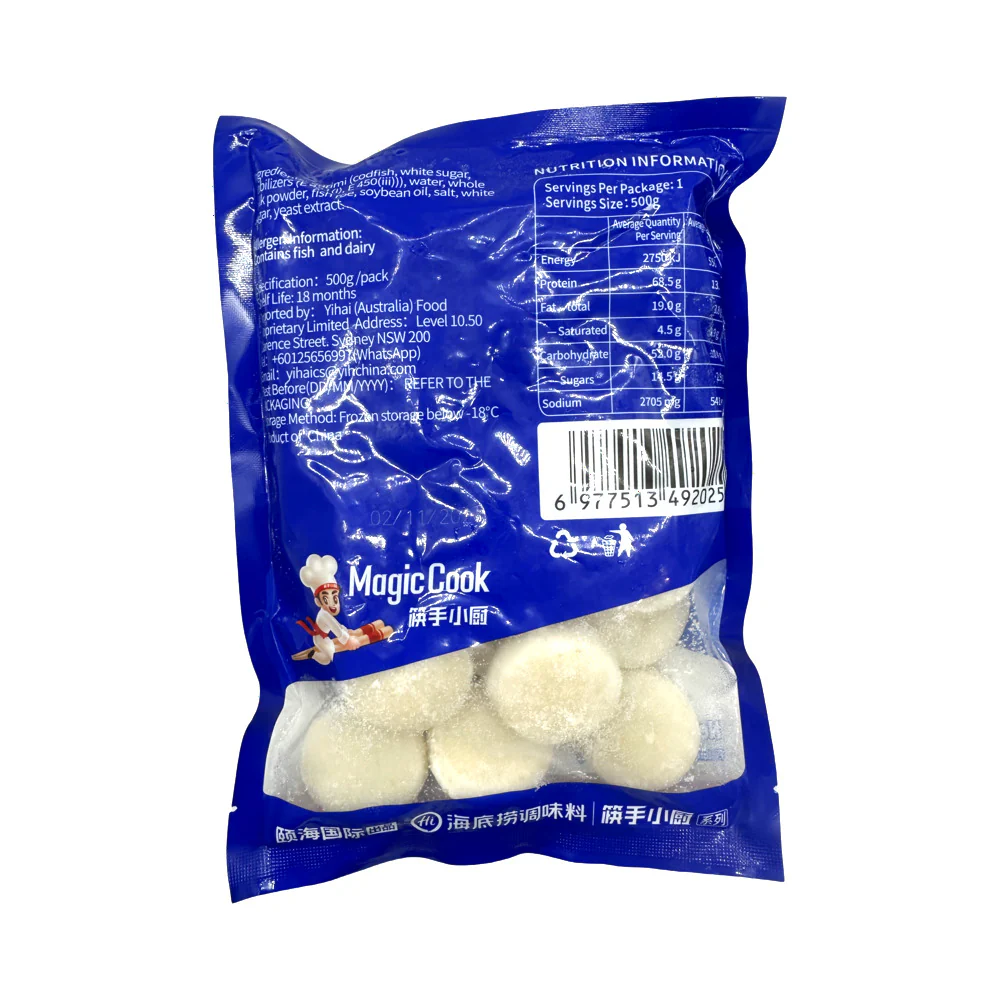 Magic Cook Frozen Codfish Cakes 500g – Fish Cakes for Hot Pot & Stir-Fry - Image 2