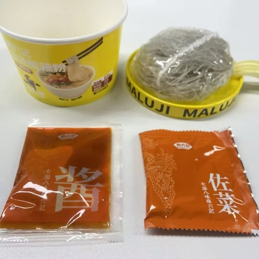 Maluji Golden Broth Hot & Sour Vermicelli 65g - Image 4