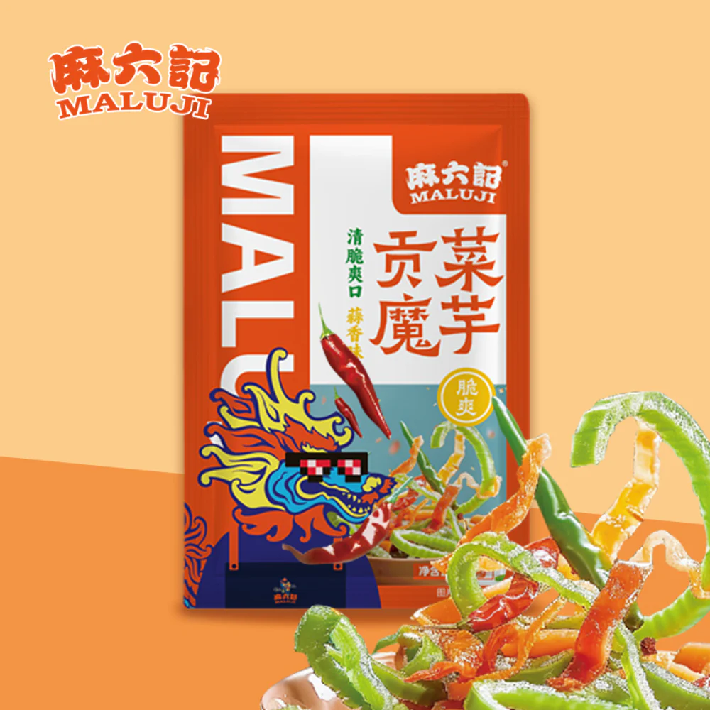 Maluji Gongcai Konjac Garlic Flavor - 150g - Image 3