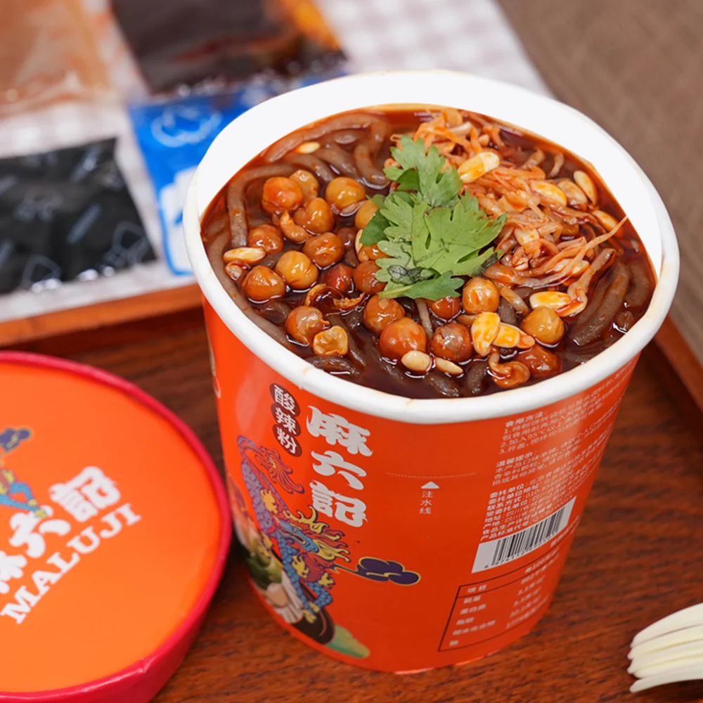 Maluji Hot and Sour Vermicelli - 165g - Image 2