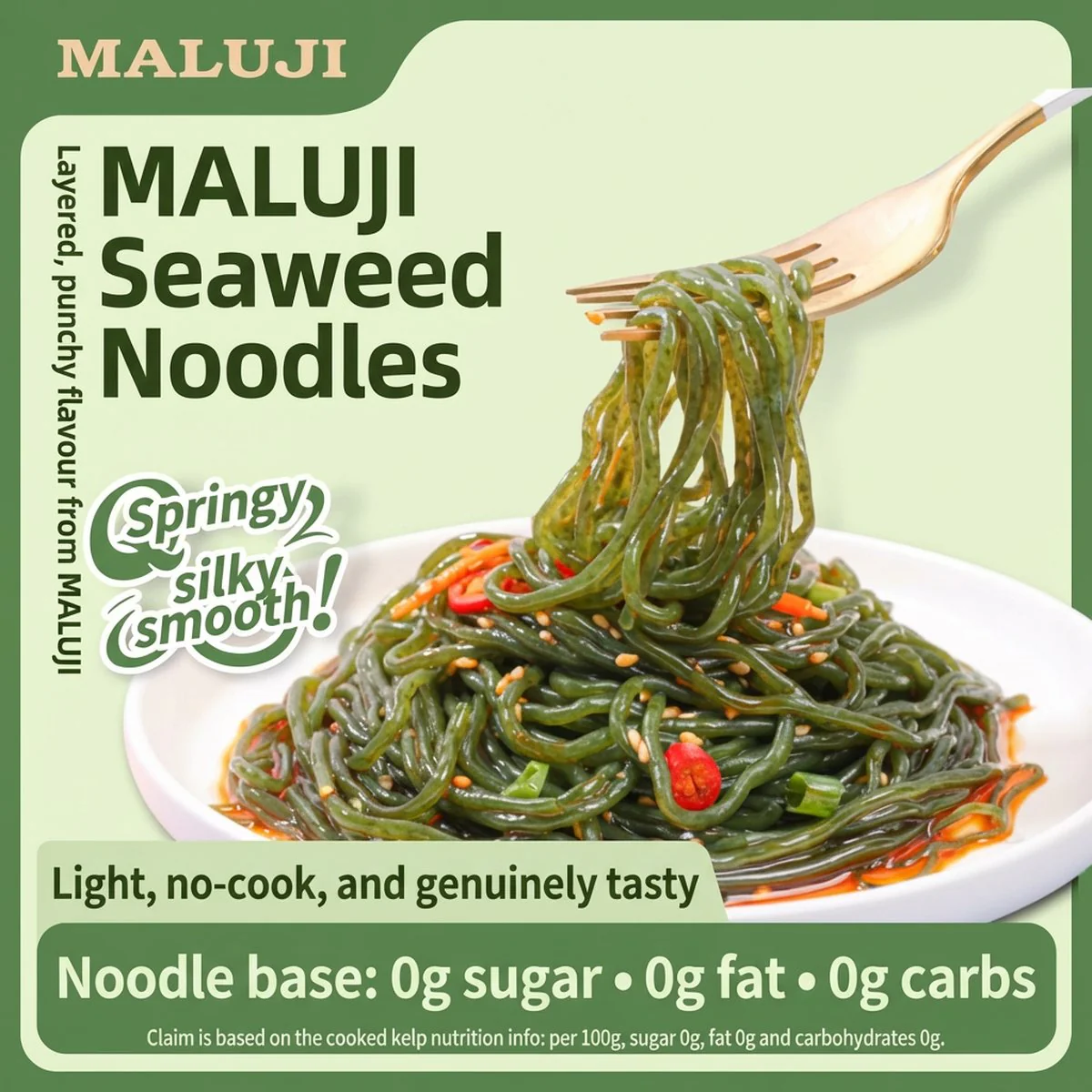 Maluji Kelp Noodles Cup 257g - Image 2