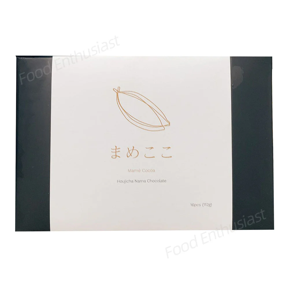 Mame Cocoa Frozen Houjicha Nama Chocolate - 16 Pieces, 112g - Image 2