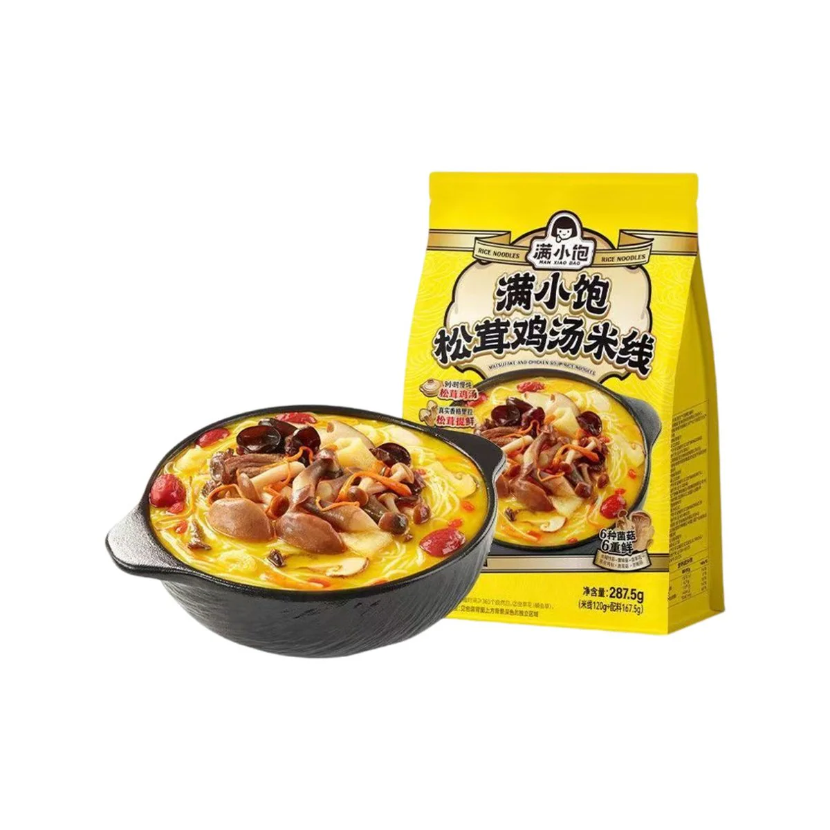 Man Xiaobao Matsutake Chicken Soup Rice Noodles 287.5g