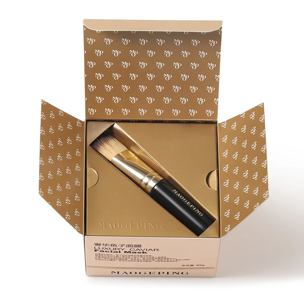 Maogeping Luxury Caviar Facial Mask with Brush - 30g - Image 2