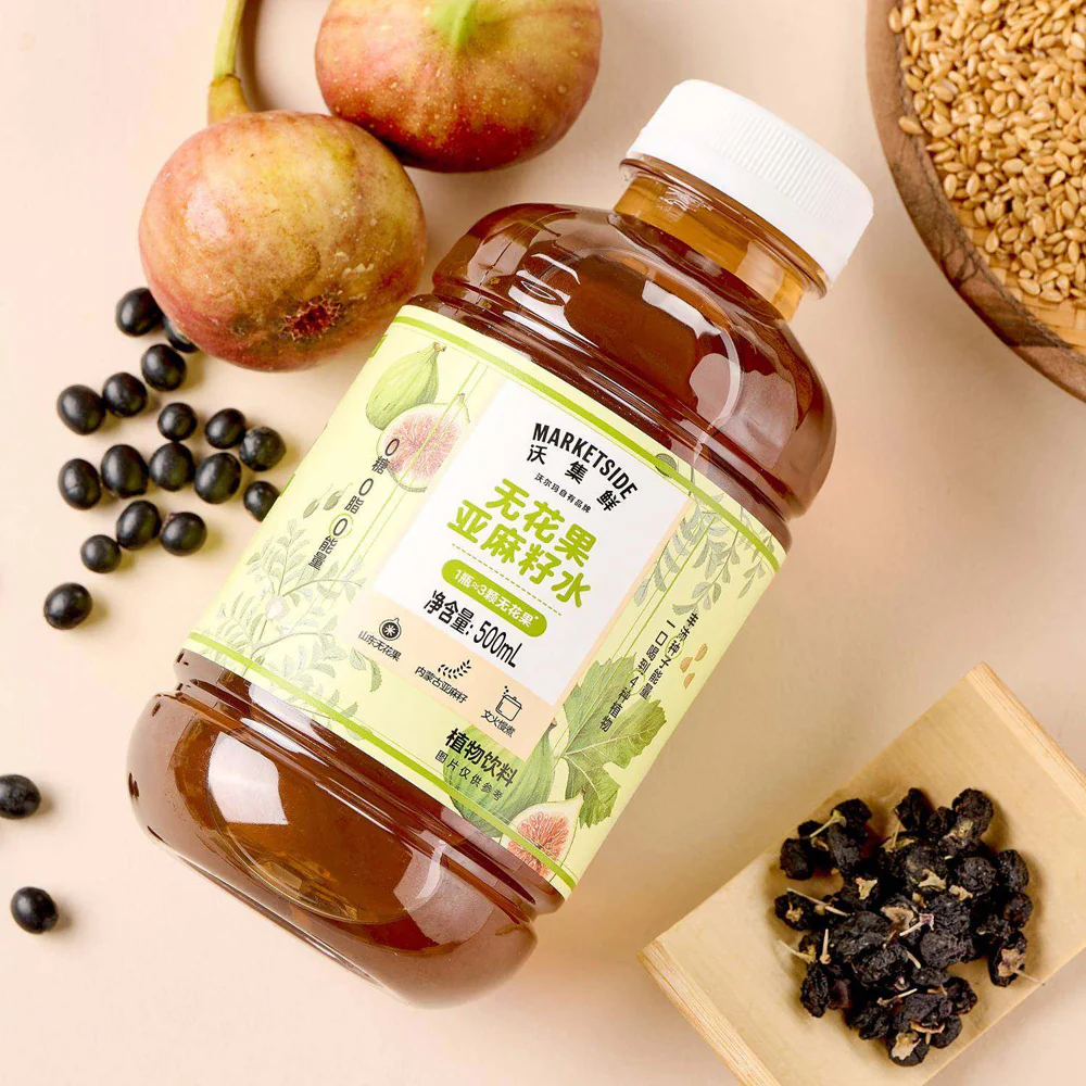 Marketside Fig & Flaxseed Water 500mL – Limited Import - Image 4