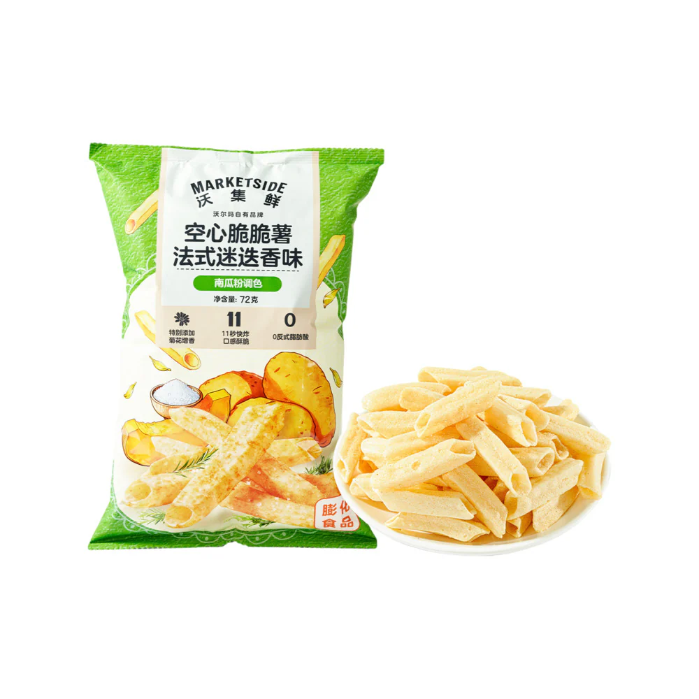 Marketside Hollow Potato Crisps Rosemary Flavour 72g