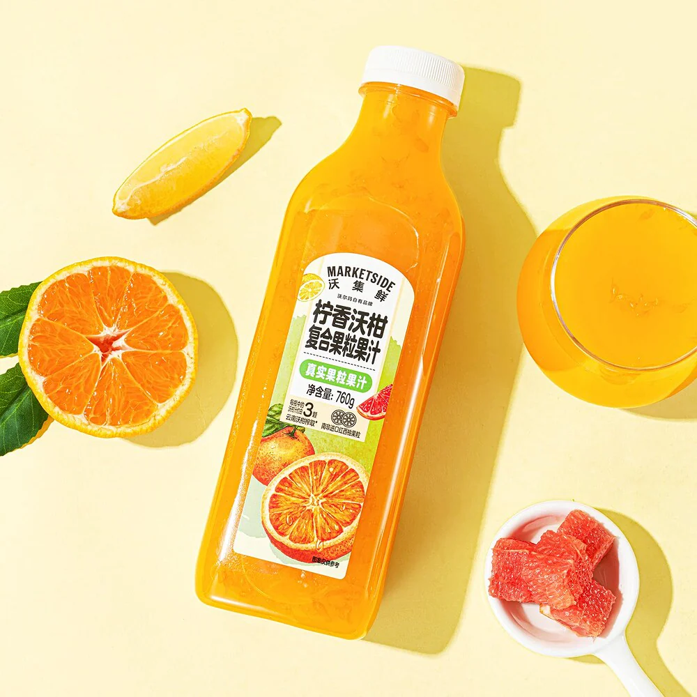 Marketside Lemon & Mandarin Pulp Juice Drink 760g – Limited Import - Image 4