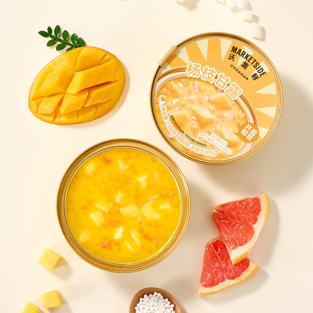 Marketside Mango Pomelo Sago Dessert Cups 168g x 2 – Limited Import - Image 4