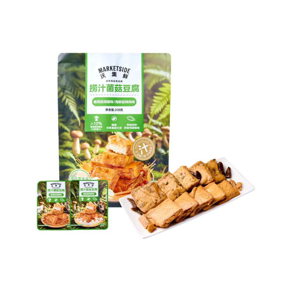 Marketside Marinated Tofu with Mushrooms 208g