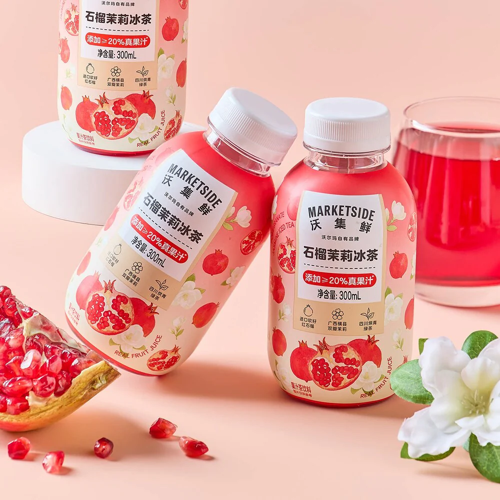 Marketside Pomegranate Jasmine Iced Tea 300ml x 3 – Limited Import - Image 4