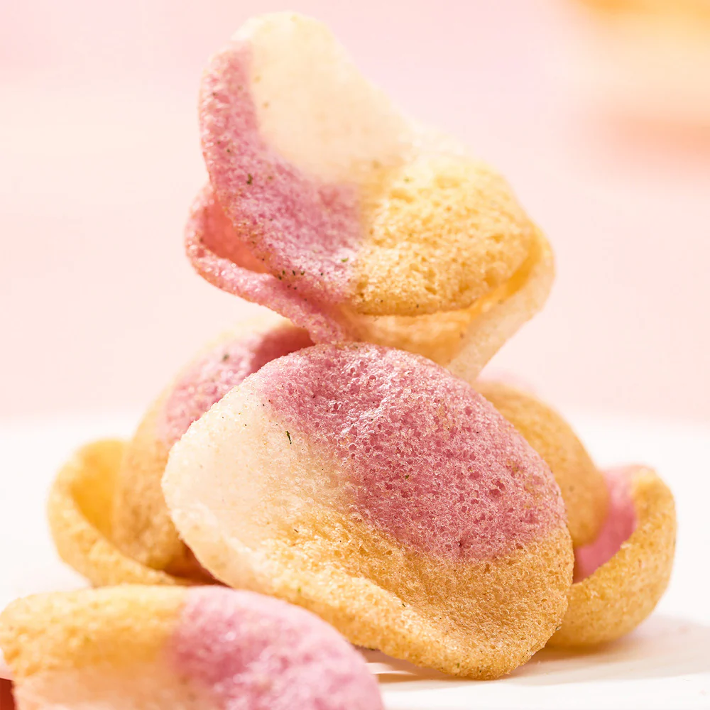 Marketside Tricolour Vegetable Prawn Crackers 55g – Limited Import - Image 3
