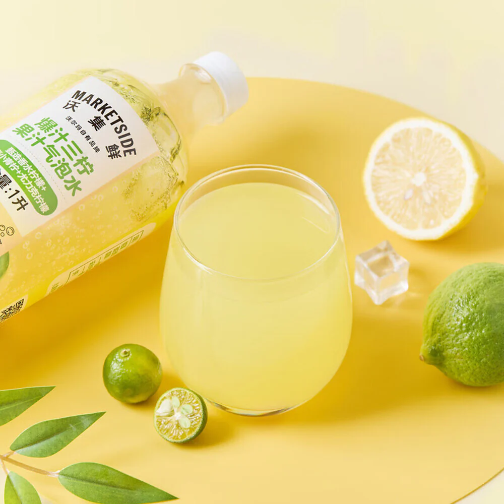Marketside Triple Citrus Sparkling Juice Drink 1L – Limited Import - Image 5