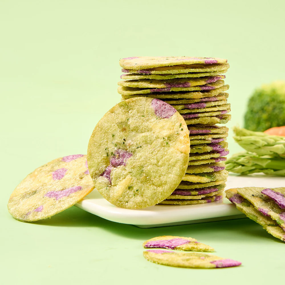 Marketside Veggie Rice Crackers with 9 Vegetables 105g – Limited Import - Image 2