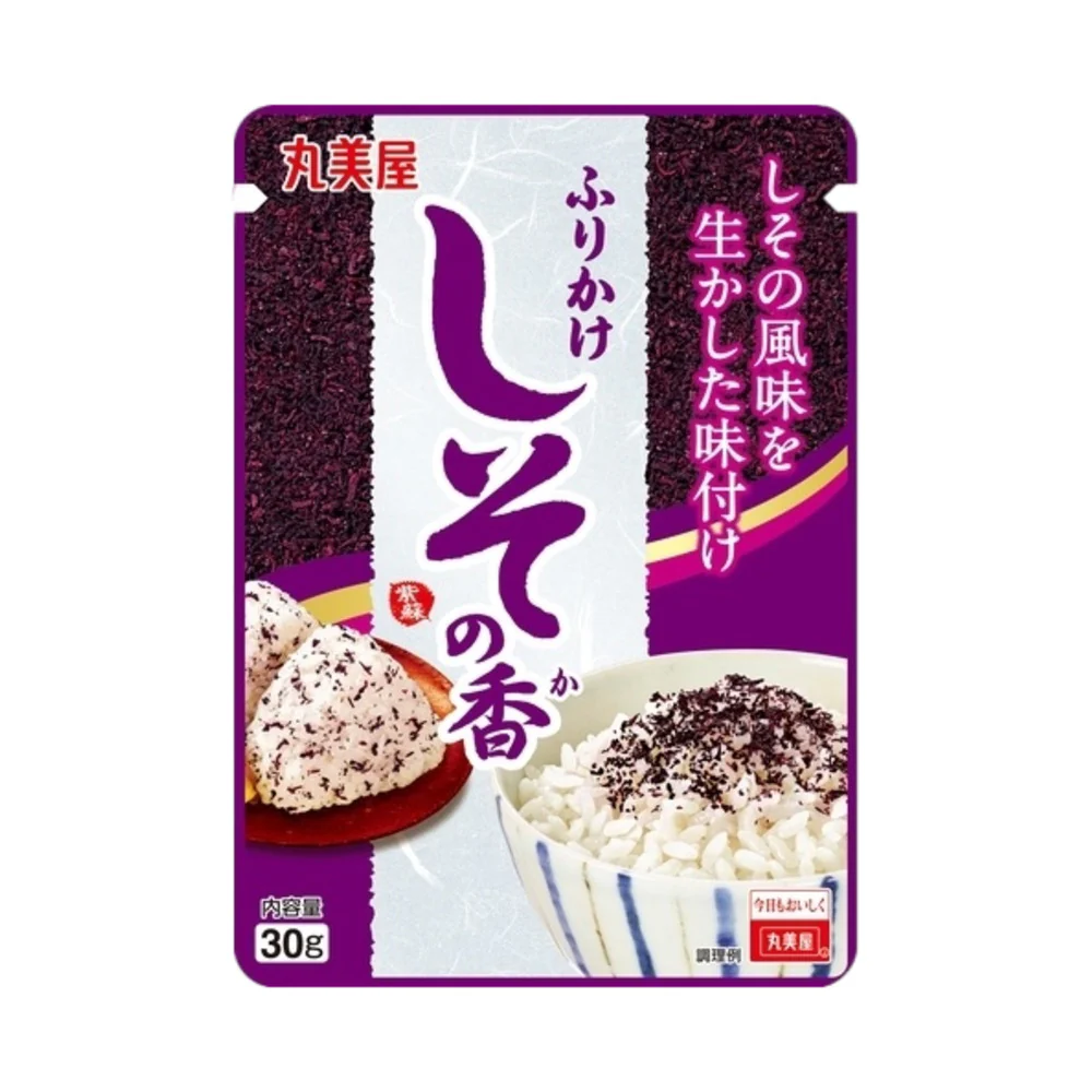 Marumiya Shiso Furikake Rice Seasoning 30g - Japanese Perilla Rice Topping