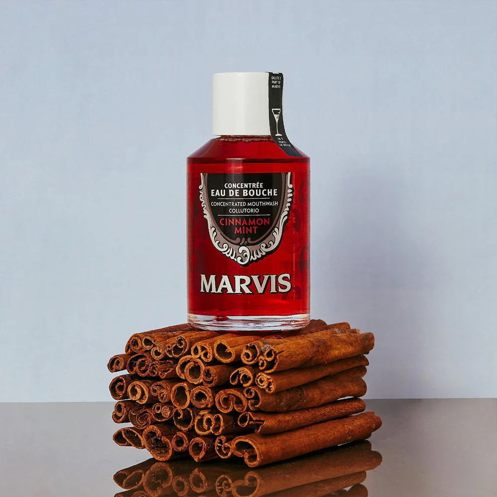 Marvis Concentrated Mouthwash – Cinnamon Mint 120ml - Image 2