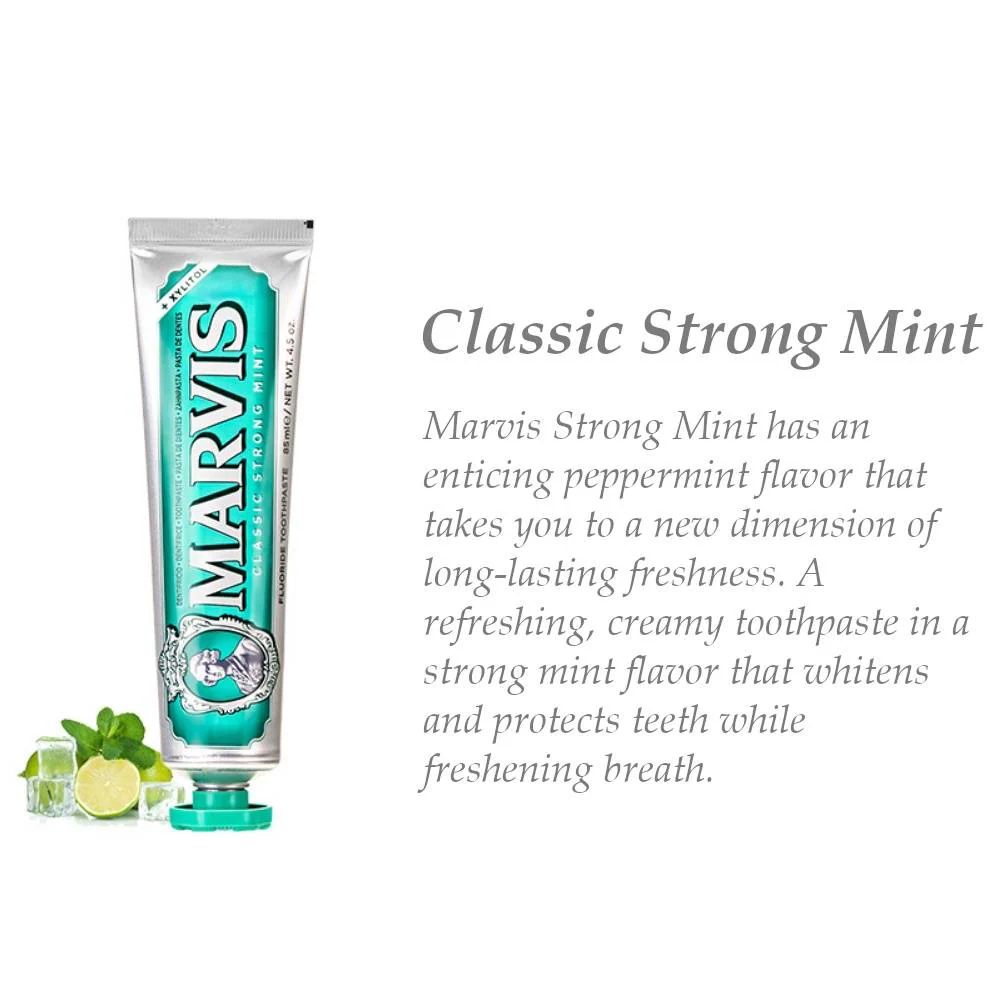 Marvis Toothpaste Travel Size Mini Sample - Random Flavor 10ml - Image 4