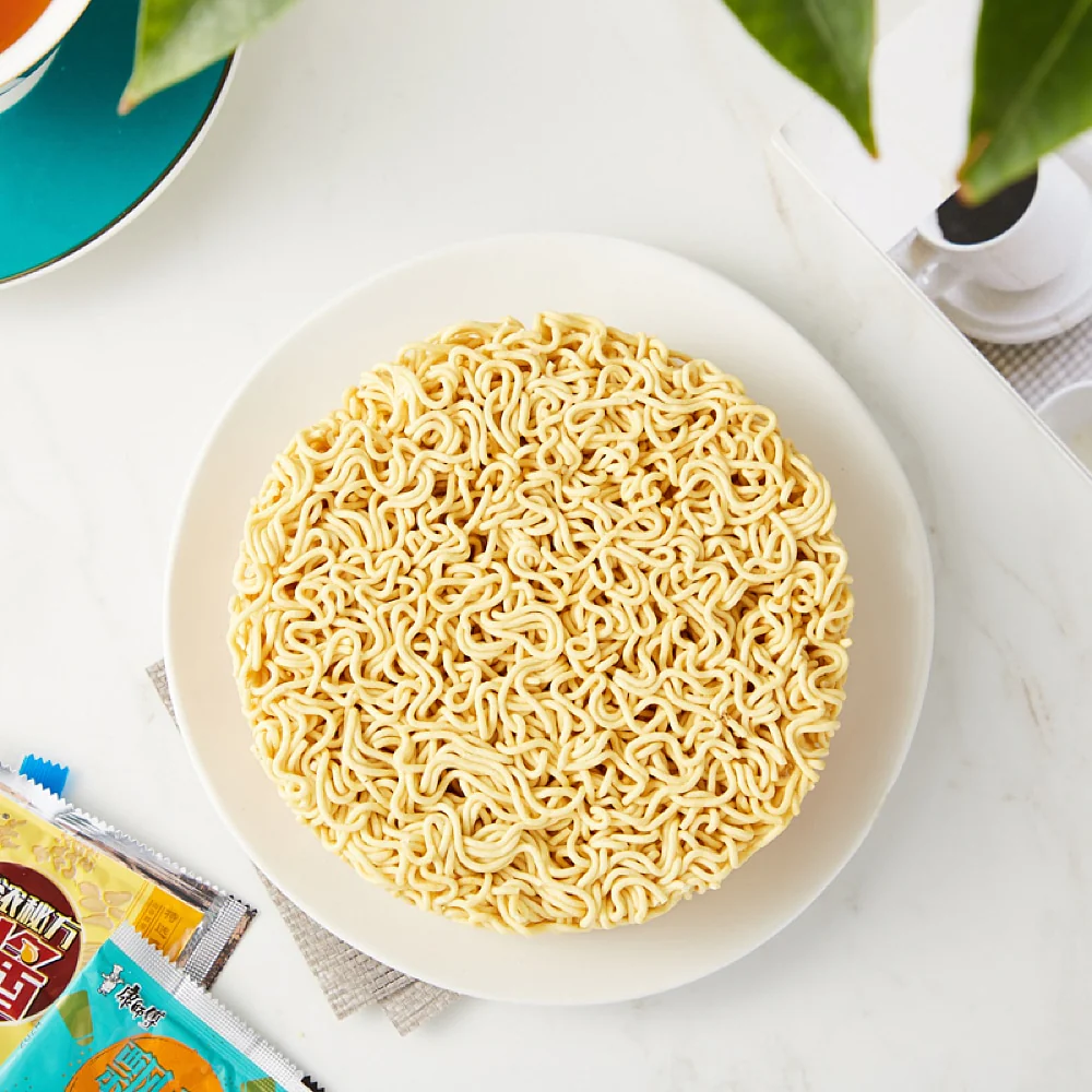 Master Kong Braised Beef Sauce-Tossed Instant Noodles Bowl 123g - Dry Mix, No Soup - Image 4
