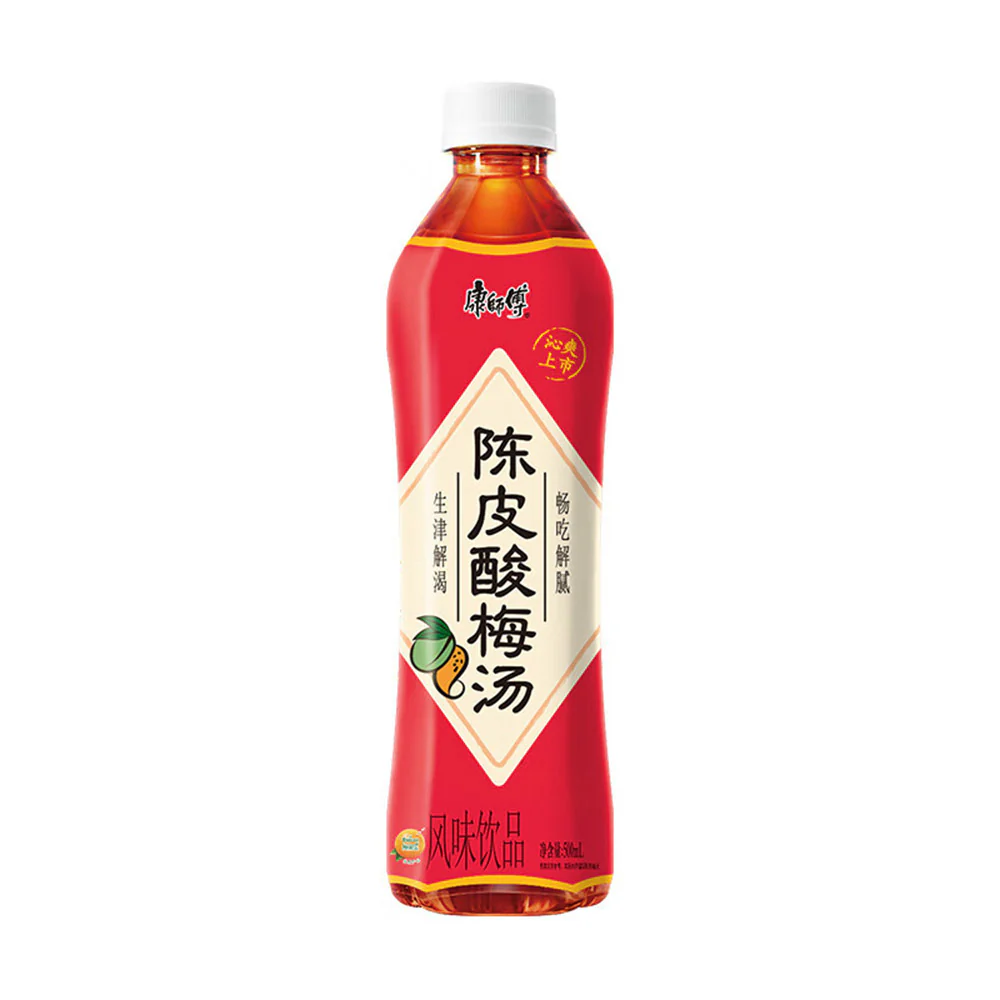 Master Kong Dried Tangerine Peel and Sour Plum Drink - 500ml