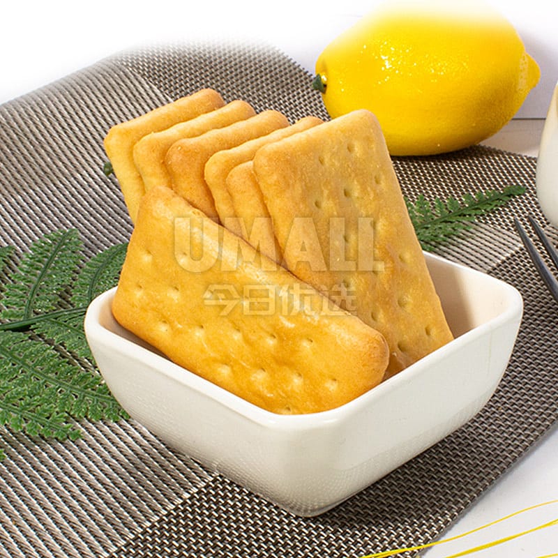 Master Kong Egg Yolk Biscuits - 3 Packs, 240g - Image 2
