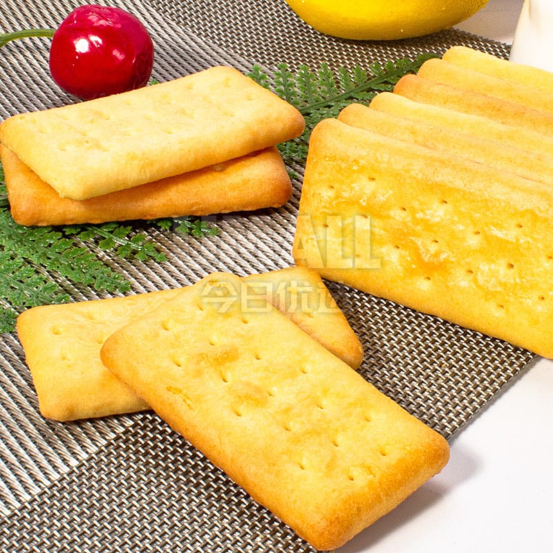 Master Kong Egg Yolk Biscuits - 3 Packs, 240g - Image 3