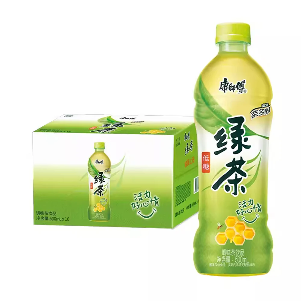 Master Kong Honey Jasmine Green Tea - 500ml x 16