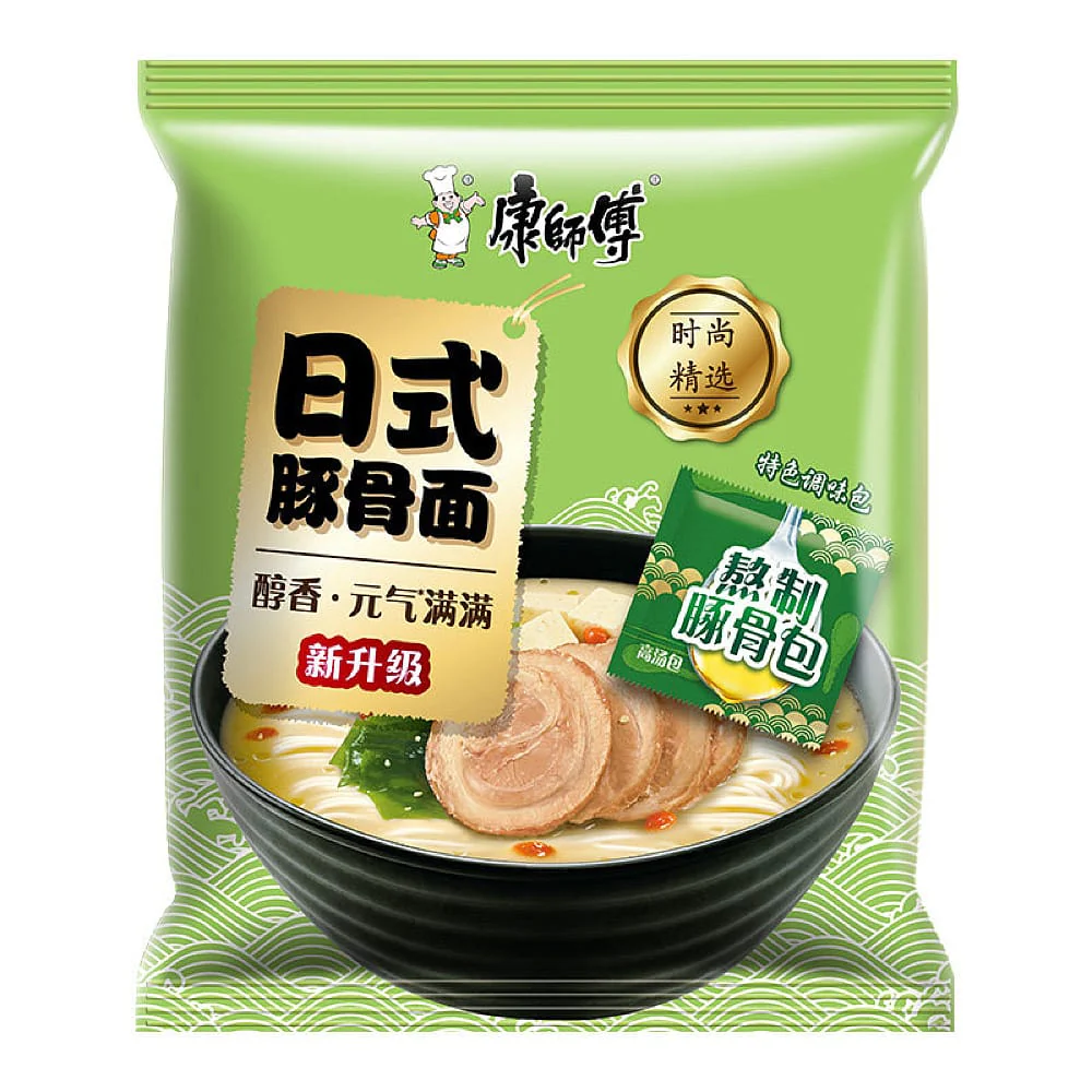 Master Kong Japanese Tonkotsu Ramen - 115g x 5 Bags x 6 Packs/Box - Image 3