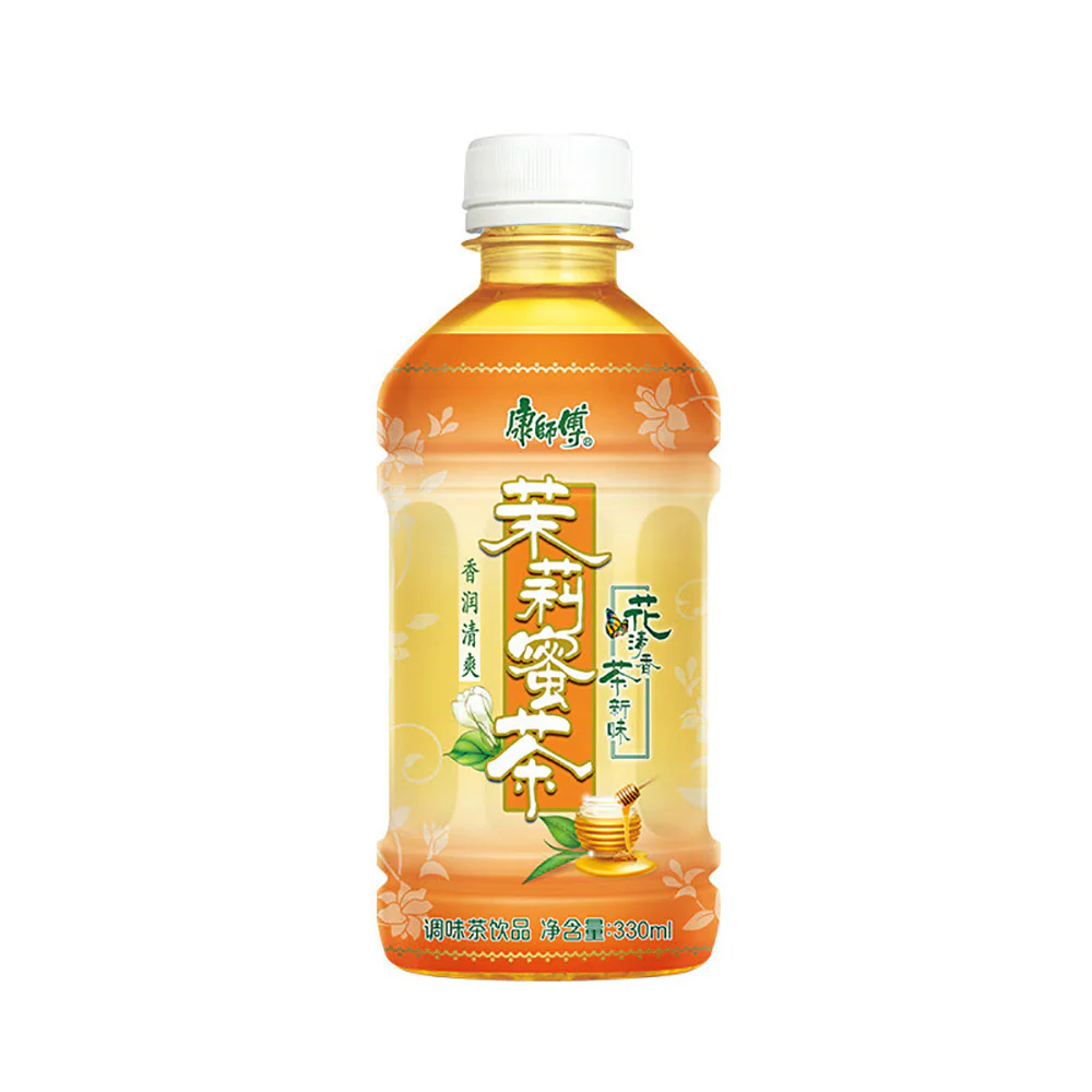 Master Kong Jasmine Honey Tea - 330ml x 12 Bottles - Image 4