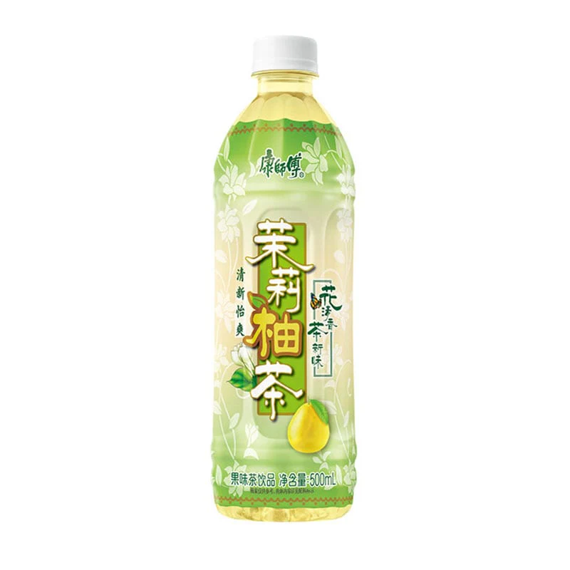 Master Kong Jasmine Pomelo Tea - 500ml x 15 Bottles - Image 2