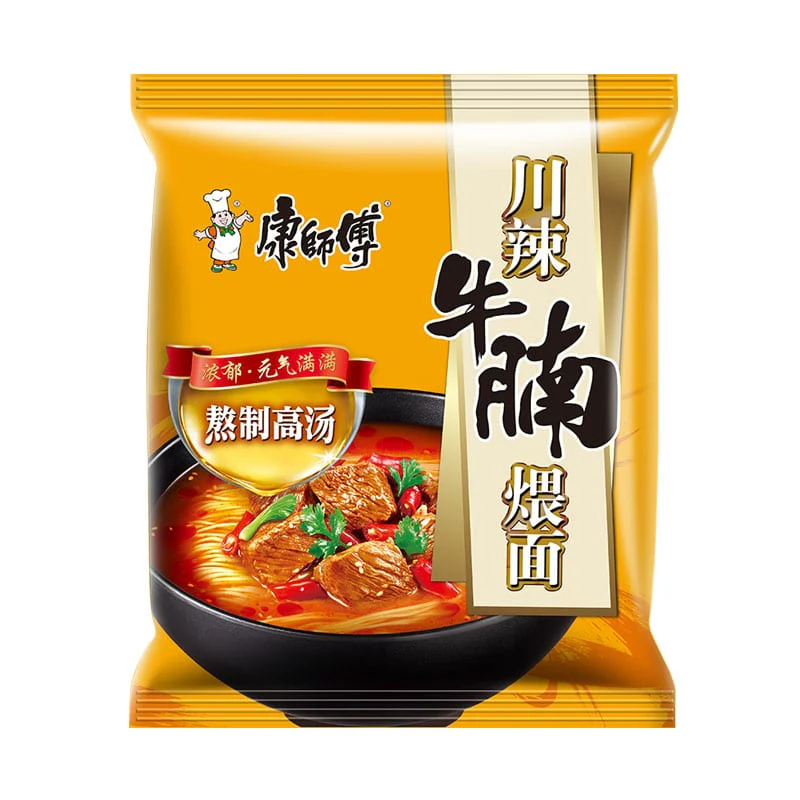 Master Kong Spicy Beef Brisket Noodles - 109g x 5 Packs - Image 4