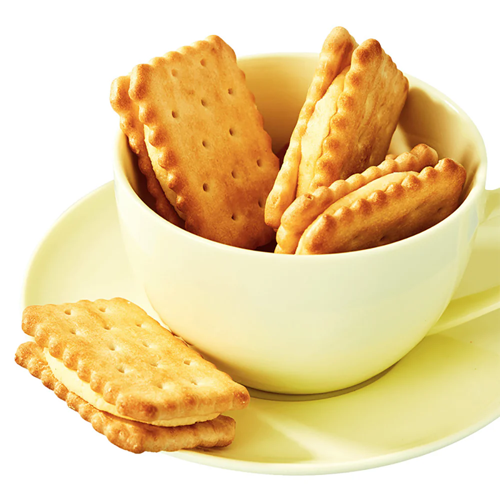 Master Kong Sweet Lemon Flavored Sandwich Biscuits - 240g - Image 3