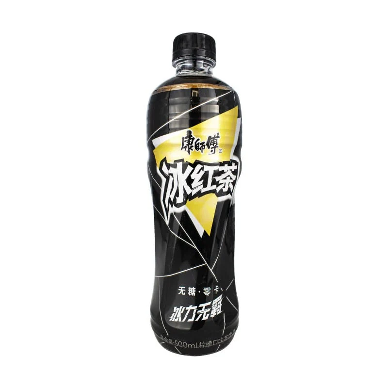 Master Kong Zero Calorie Iced Black Tea - 500ml x 15 Bottles - Image 2
