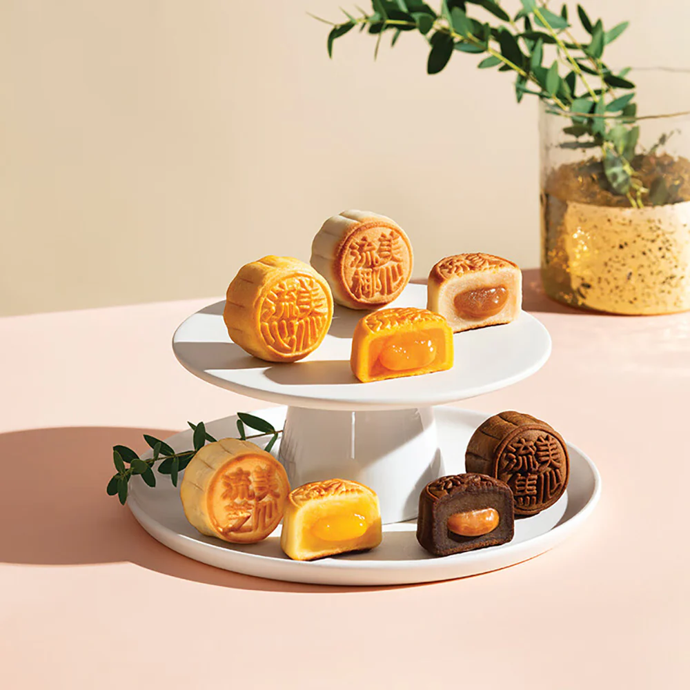Maxim's Hong Kong Assorted Lava Mooncakes Gift Box - 8 Pieces, 360g - Image 3