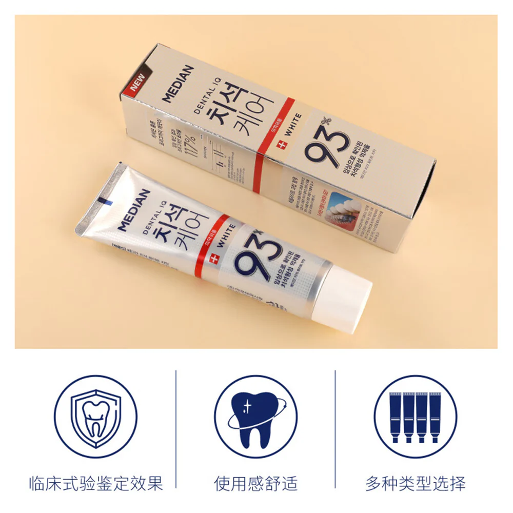 Median Dental IQ 93% Tartar Care Whitening Toothpaste - 120g - Image 2