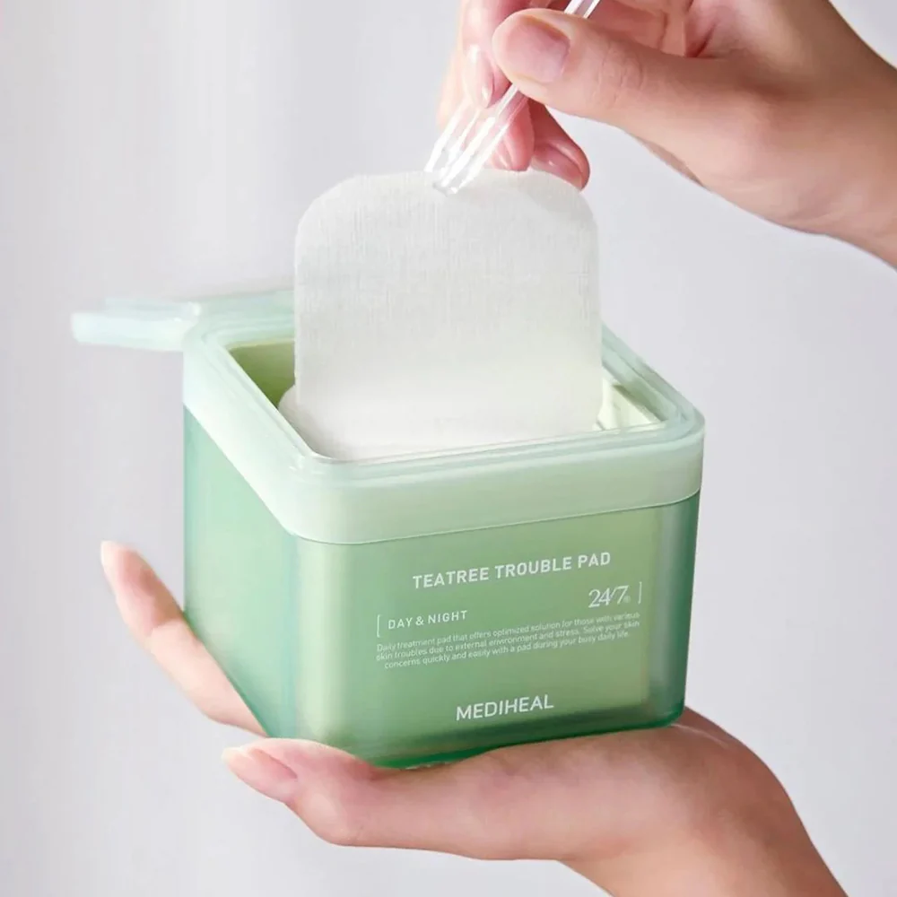 Mediheal Tea Tree Soothing Pads - 100 Pieces - Image 2