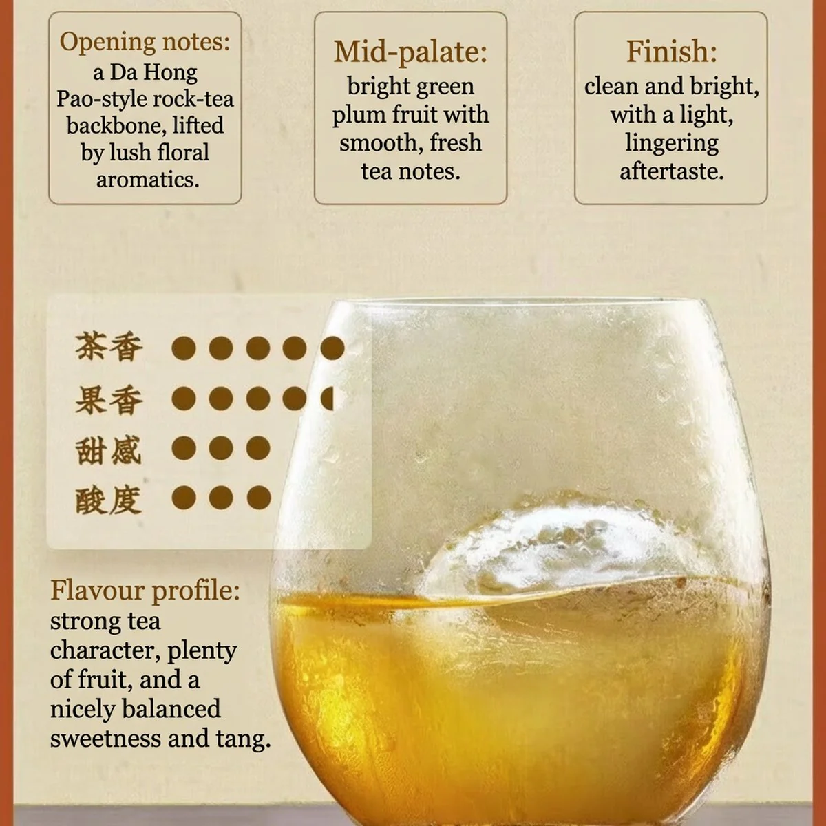 Meijian Da Hong Pao Plum Wine 14% 750ml - Image 4