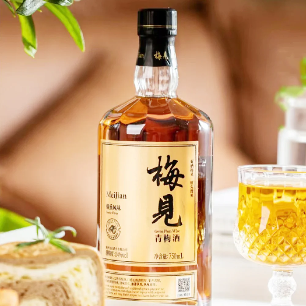 Meijian Smoked Green Plum Wine 14% 750ml - Image 3