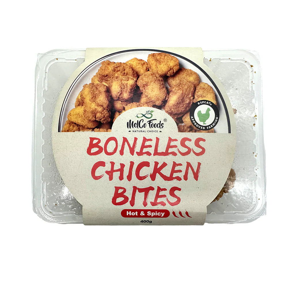 Melco Foods Boneless Chicken Bites Hot & Spicy - 400g - Image 2