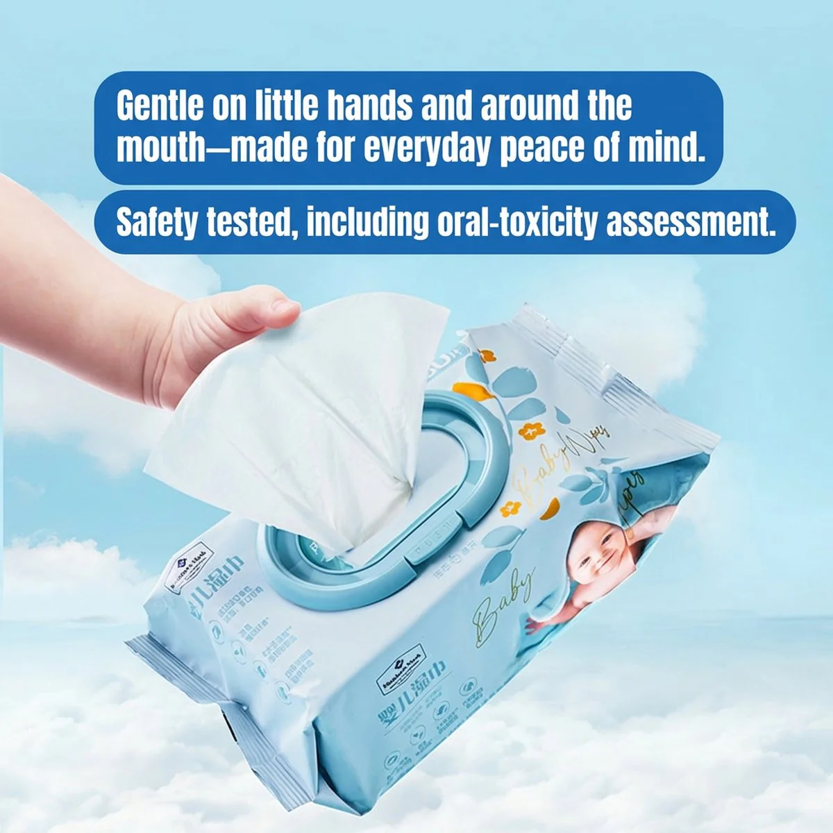 Member's Mark Baby Wipes 80 Sheets x 6 Packs – Limited Import - Image 4
