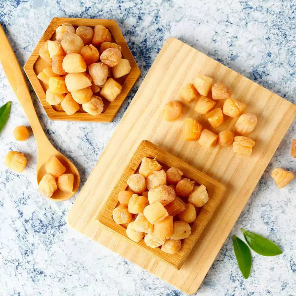 Member's Mark Selected Dried Scallops 300g – Premium Conpoy for Broths, Rice & Stir-Fry Dishes - Image 2