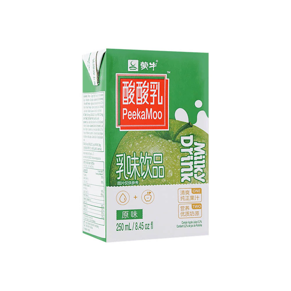 Mengniu Peekamoo Milky Drink Original Flavor - 250ml