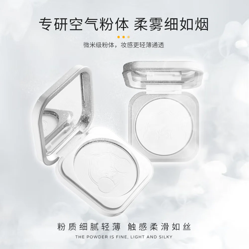 Menow Dudu Duck Skin Nourishing Powder Compact #P03 Vitality Pink - 7g - Image 3
