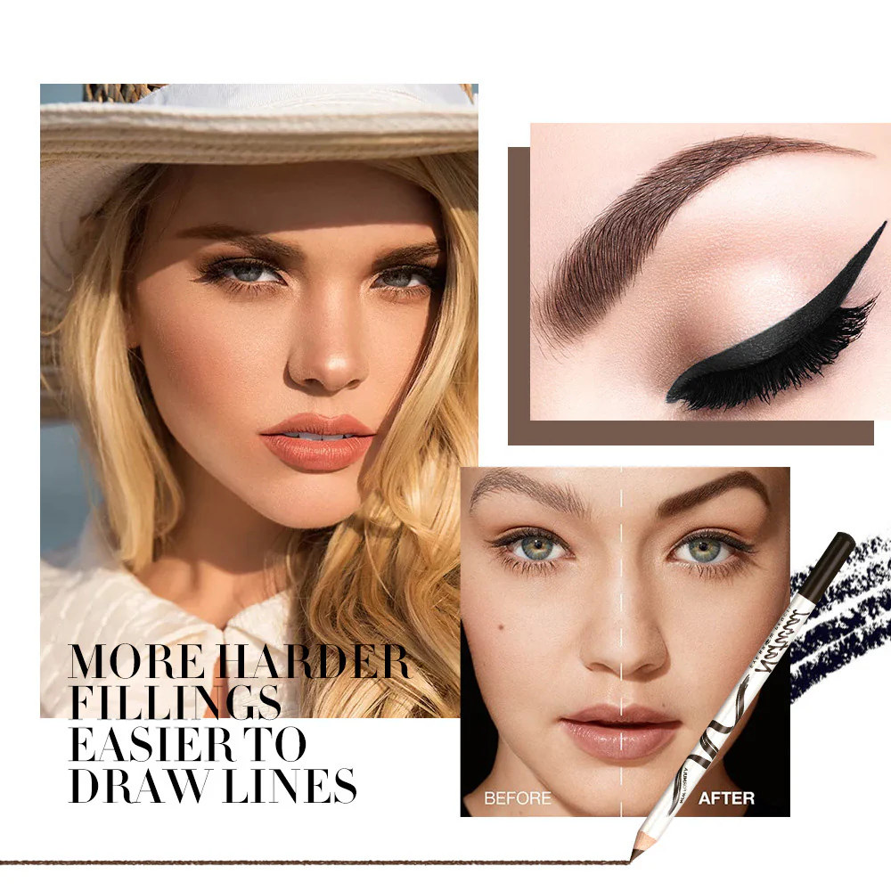 Menow Natural Wood Eyebrow Pencil - 1.3g - Image 2