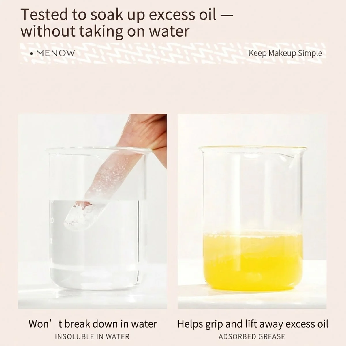 Menow Oil Control Powder #D03 Natural - 9.5g - Image 3