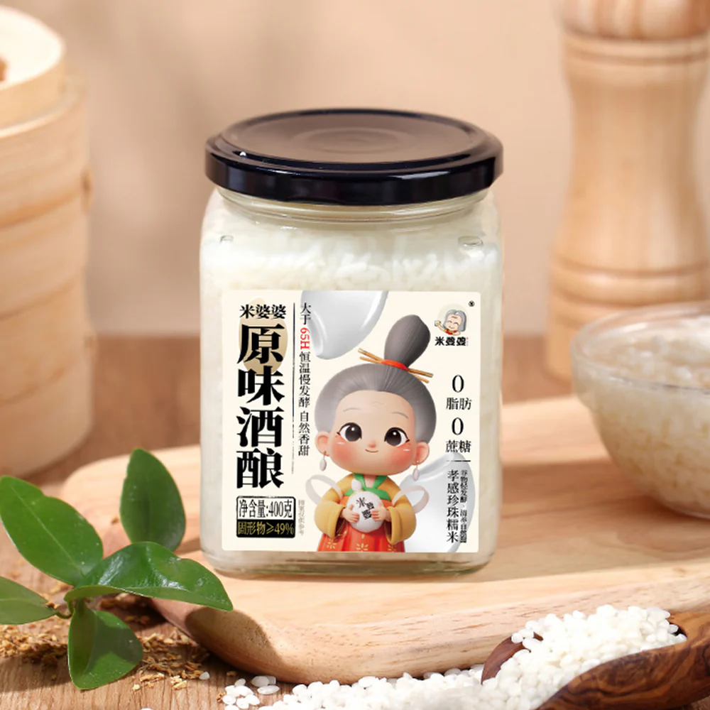 Mi Popo Original Sweet Fermented Rice - 400g - Image 4