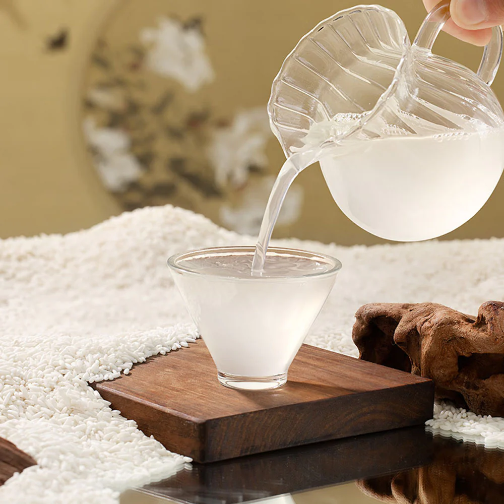 Mi Popo Pure Brewed Sweet Fermented Rice Drink (Original) – 1L - Traditional Jiu Niang Rice Wine Beverage - Image 2