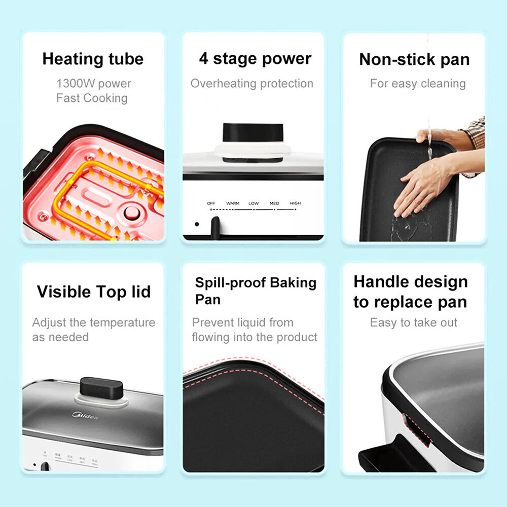 Midea Multi-Function Cooking Pot - Image 5