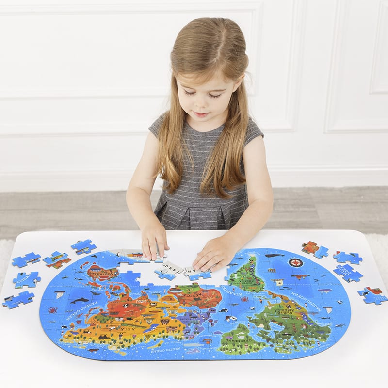 Mideer Children's Carrying Gift Box Puzzle - Sleeping Beauty Theme, 104 Pieces, Ages 4+ - Image 4